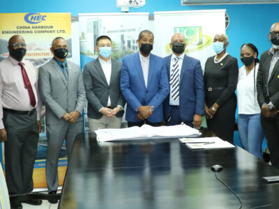 We Are All On Board – Morant Bay Urban Centre Limited Signs Construction Agreement
